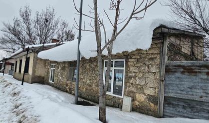 Tarihi Harputta dondurucu soğuklar etkisini sürdürüyor