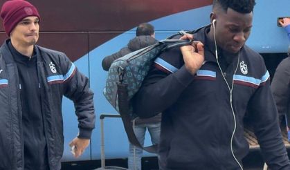 Trabzonspor Kocaeli'ye gitti