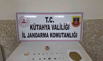 Kütahya'da jandarmadan tarihi eser operasyonu