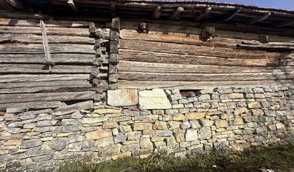 Müze gibi köy: Her duvarlarda tarihi tapınağın taşları var