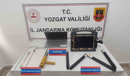 Yozgat'ta Tarihi Eser Avcılarına Suçüstü