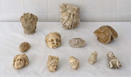 Roma dönemine ait heykel parçalarıyla yakalanan 5 şüpheli gözaltına alındı