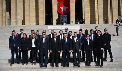 Tarihi Alan Başkanlığı heyetinden Anıtkabir ziyareti