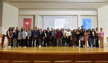 Anadolu Arkeolojisinin duayeni Fahri Işık, MSKÜ'de öğrencilerle buluştu