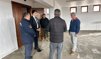 Günyurdu köyü camisinde restorasyon ve bakım çalışmaları