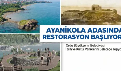 Ayanikola Adasında Restorasyon Başlıyor!