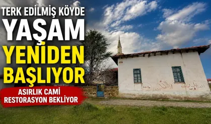 Köye Dönenler Tarihi Camiyi İhya İstiyor