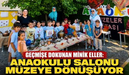 Köyceğizli minikler okulda mini müze kurdu