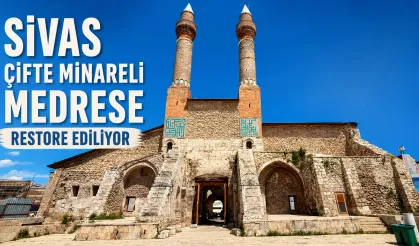 Sivas Çifte Minareli Medrese Yenileniyor