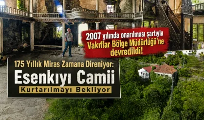 Tarihi Cami Restorasyon Bekliyor