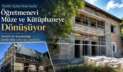 Elazığ Tarihi Öğretmenevi Restore Oluyor