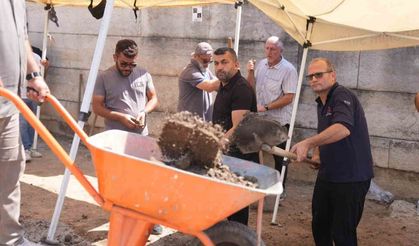 Konuralp Antik Kentte restorasyon öncesi son hazırlıklar