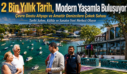 2 Bin Yıllık Tarihi Antik Mendirek Kullanıma Başlandı!