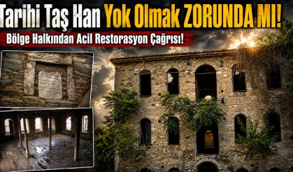 Mestanağa Hanı Yıkılmak Üzere!