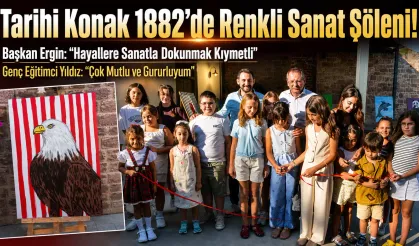 Küçük Ressamlar Tarihi Konakta Buluşuyor
