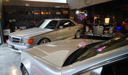 Çocukluktaki oyuncak araba aşkı paha biçilemez Mercedes müzesine dönüştü
