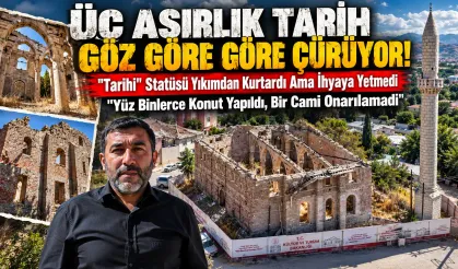 Aksaray Camii 6 yıldır restore edilmeyi bekliyor!