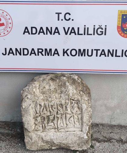 Adana’da Tarihi Eser Operasyonu