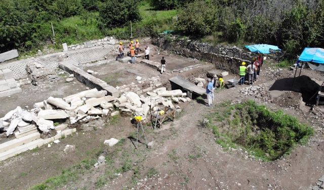 Bin 600 Yıllık Antik Yapı Gün Yüzüne Çıktı