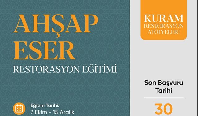 Fatih Sultan Mehmet Üniversitesi'nden Ahşap Eğitimi