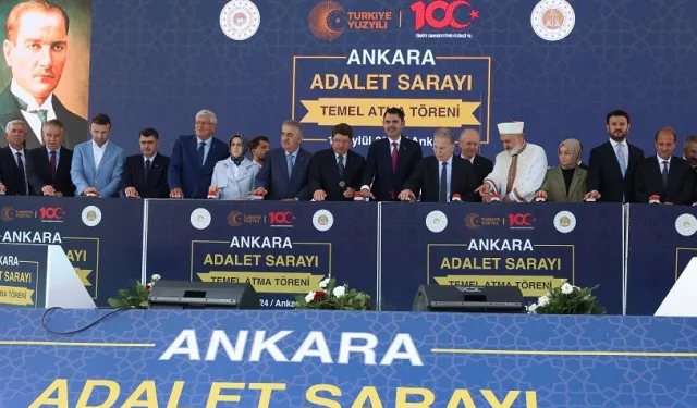 Yeni Ankara Adalet Sarayı'nın Temeli Atıldı