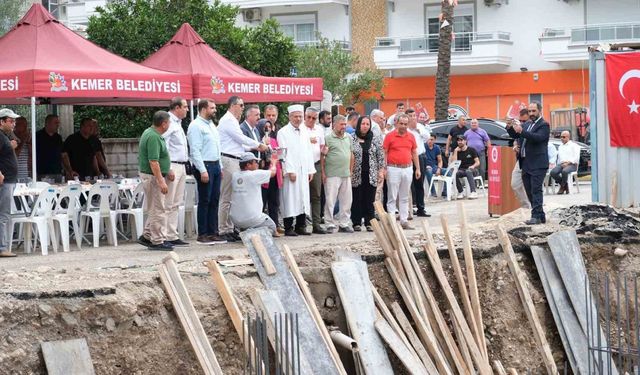 Kubbeli Camii’nin Temeli Atıldı