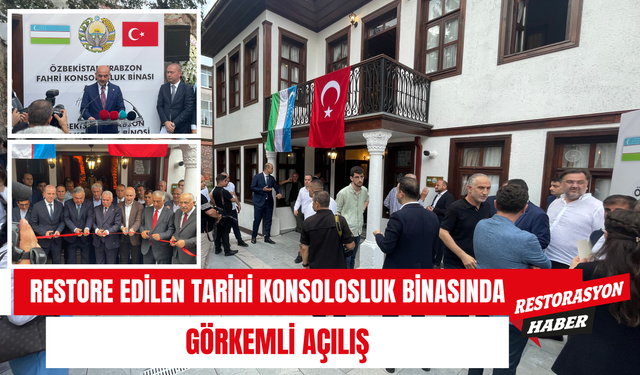 Tarihi Konsolosluk Binasına Görkemli Açılış