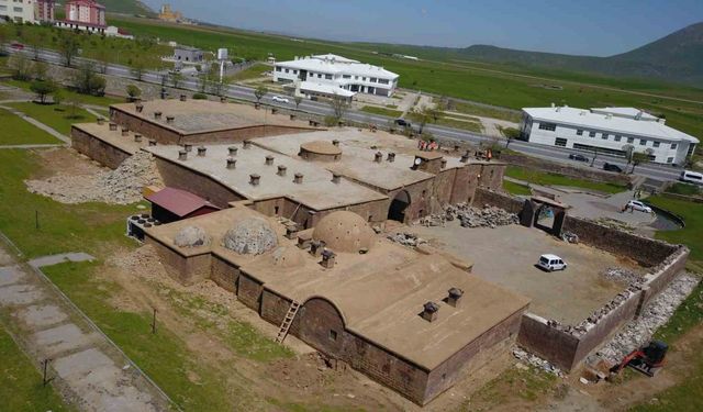 446 Yıllık El Aman Hanı'nda Kapsamlı Restorasyon
