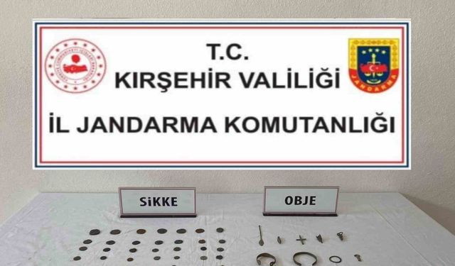 69 Sikke ve 13 Obje Ele Geçirildi