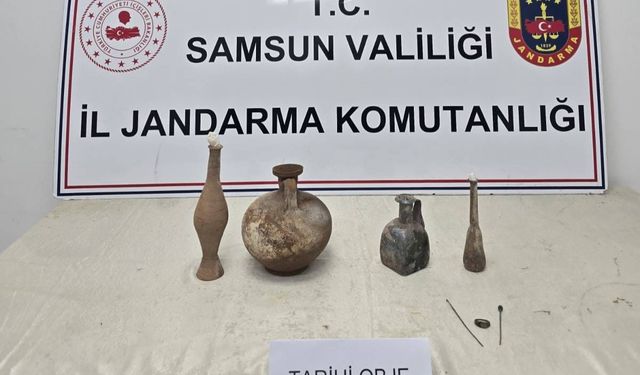Jandarma Tarihi Eser Ele Geçirdi