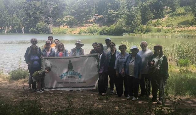 Karaelmas Trenindeki Yolcular Yenice Ormanlarına Hayran Kaldı