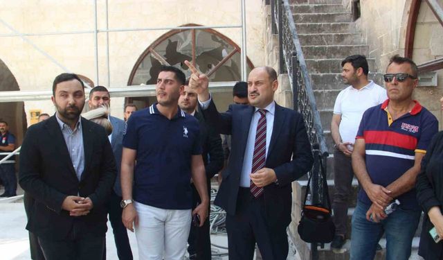 400 yıllık Barutçu Hanı restorasyon çalışmalarıyla yeniden gün yüzüne çıkıyor