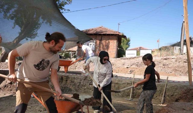 Konuralp’te kazı çalışmaları tamamlanmak üzere