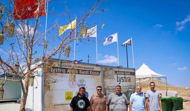 Rektör Yardımcıları Lystra Antik Kenti inceledi