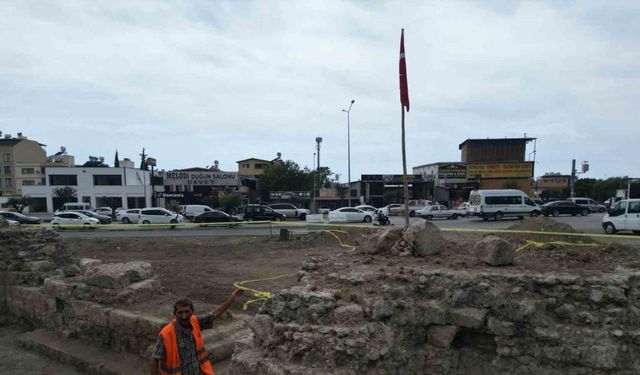Tarihi kale kazı çalışmalarıyla ortaya çıkarıldı