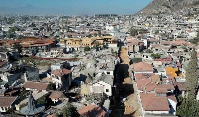 Antakya’nın tarihi caddeleri yeniden hayat buluyor