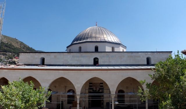 Habib-i Neccar Camii’nin restorasyonunda sona yaklaştık