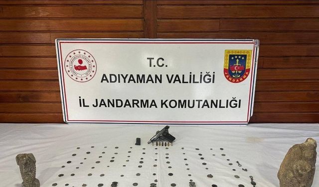Tarihi eser kaçakçılarına jandarma darbesi
