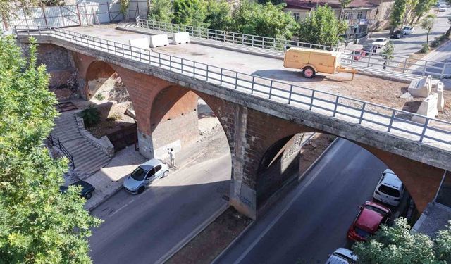 Kanlıdere Köprüsü’nde restorasyon