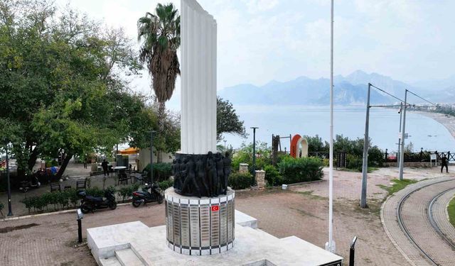 Antalya Şehitleri Anıtı restore edildi