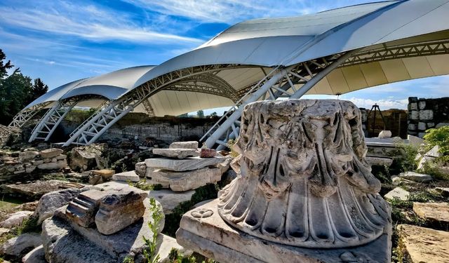 Aydın'daki kazı çalışmaları incelendi