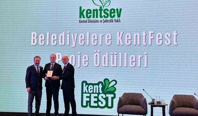 Büyükşehir Belediyesi'ne 'En İyi Tarihi Alan Dönüşümü' ödülü