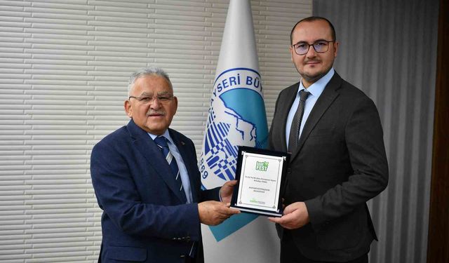 Kayseri'ye 'En iyi Tarihi Alan Dönüşümü Yapan Belediye ödülü