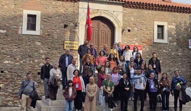 Öğretmenler Aydın'ın bin yıllık tarihinde yolculuk yaptı