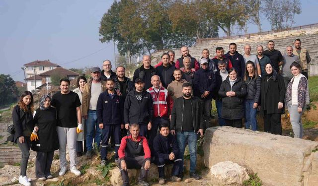 Tarihin kalbi Konuralp'te yeniden atıyor