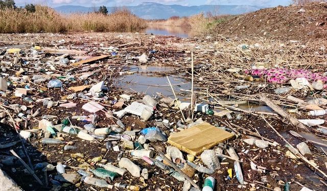 Tarihi Taşköprü yıkılmasın, plastikler denize ulaşmasın