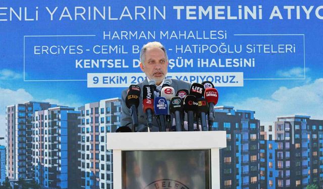 Güvenli yarınlar için Talas'ta tarihi adım