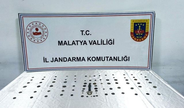 Malatya'da tarihi eser operasyonu