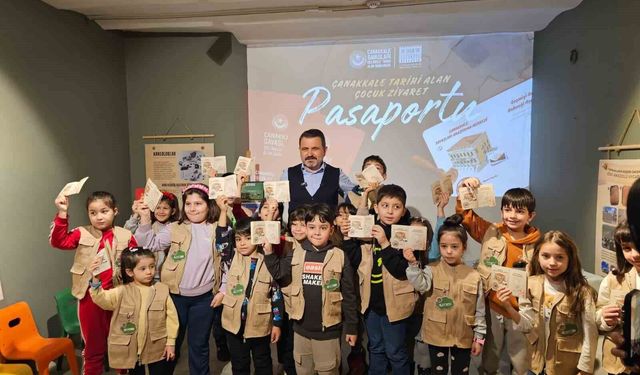 Çanakkale Tarihi Alan'da Çocuk Ziyaret Pasaportu projesi hayata geçirildi