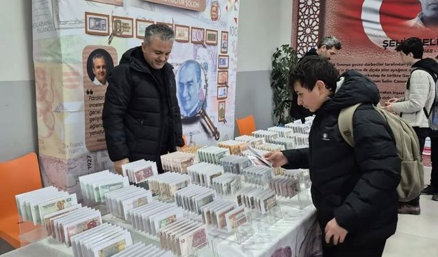 Kütahya'da öğrenciler para tarihine yakından tanıklık etti